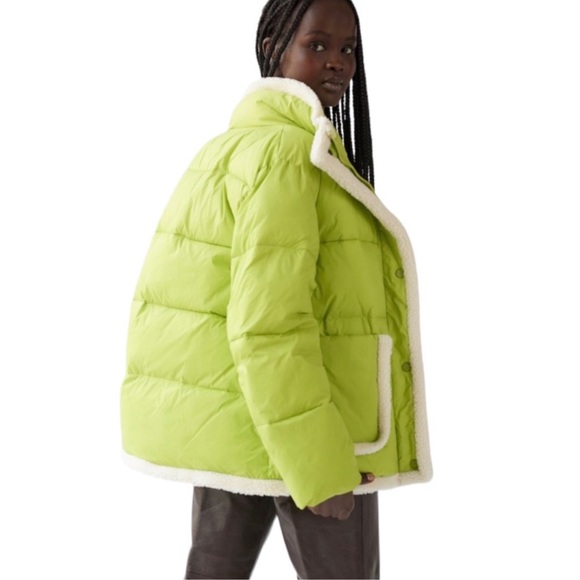 Urban Outfitters Puffer Sherpa Jacket - Picture 4 of 11